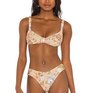 Floral Print Bikini Set